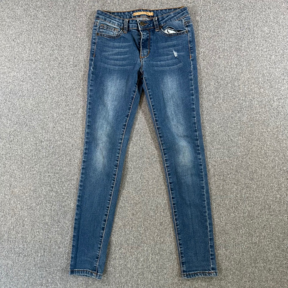 Joe's Jeans Jeans Girls 14 Skinny Blue Distressed Stretch Medium Wash